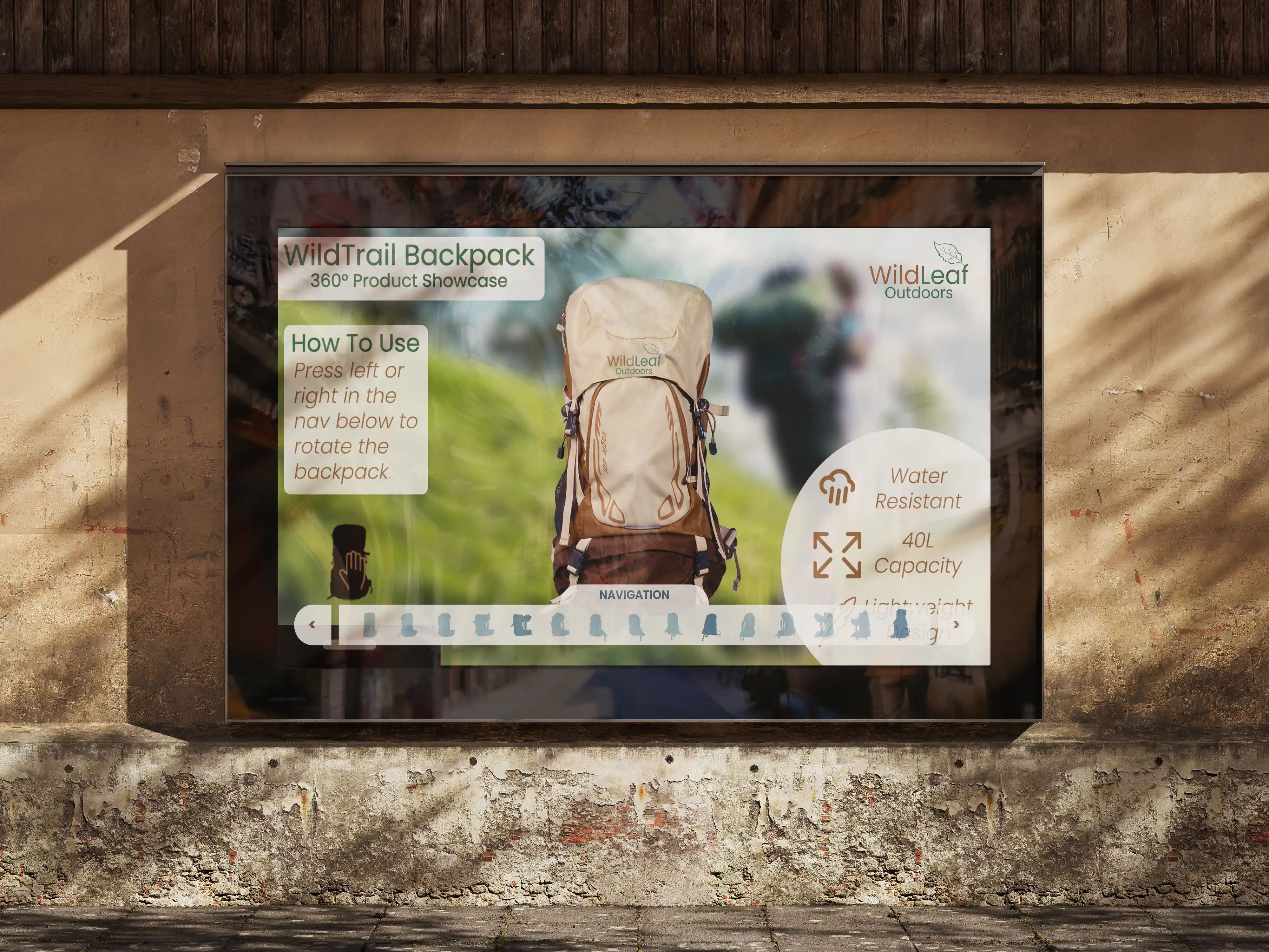 Re-branded Retail Installation